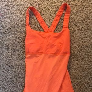 Lulu lemon cross back athletic shirt